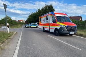 Unfallstelle Edesheim