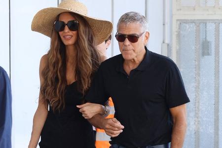 Nach Krankheit: George und Amal Clooney haben Venedig verlassen