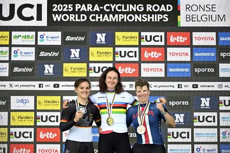 Para-Radsportlerin Hausberger gewinnt WM-Silber Para-Radsportlerin Hausberger gewinnt WM-Silber