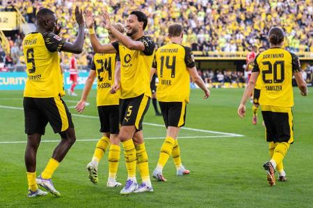 BVB vs. Union Berlin: Noten und Einzelkritik - Im ersten Heimspiel der neuen Saison hat Borussia Dortmund am Sonntag einen klaren 3:0-Heimsieg gegen Union Berlin eingefahren. Torjäger Serhou Guirassy und ein Neuzugang waren die Helden des Tages. Alle BVB-Stars in der Einzelkritik:
