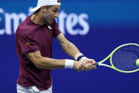 Djokovic zu stark: Struff verpasst Sensation in New York