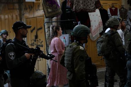 Israelische Soldaten in Hebron. (Archivbild) Israelische Soldaten in Hebron. (Archivbild)