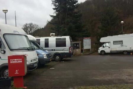 Stellplätze Luxemburg - Stellplatz am Parking Gare-Usines