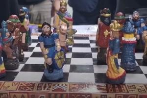Sichergestellte Schachfiguren
