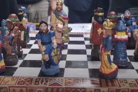 Sichergestellte Schachfiguren Sichergestellte Schachfiguren