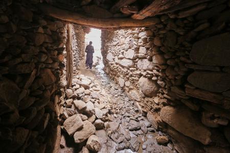 Schwere Zerstörungen gibt es in den Dörfern nach dem Erdbeben in Afghanistan.
