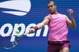 US Open: Alcaraz macht kurzen Prozess