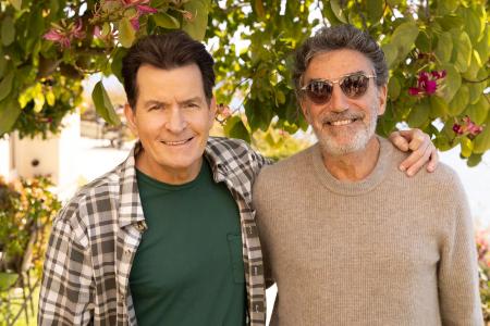Charlie Sheen und Chuck Lorre