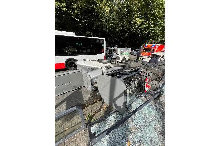 Unfall an der Haltestelle Theodor-Heuss-Straße