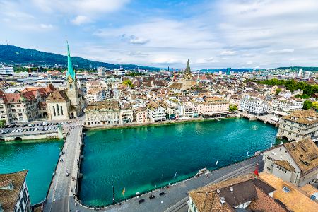 Skyline von Zürich
