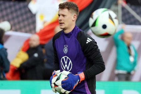 Alexander Nübel (VfB Stuttgart) - Obwohl die neue Spielzeit erst wenige Wochen alt ist, erlebte Nübel bereits ein Auf und Ab. Im DFB-Pokal unterlief ihm erst ein böser Patzer, ehe er im Elfmeterschießen zum Helden wurde. Sein letzter Einsatz im DFB-Team war im November 2024.