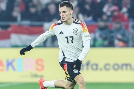 Florian Wirtz (FC Liverpool) - Da Kai Havertz und Jamal Musiala ausfallen, lastet großer Druck auf Wirtz. Dass er mit Druck umgehen kann, stellte er bereits nach seinem Wechsel zum FC Liverpool unter Beweis. Zwar gelang Wirtz erst eine Vorlage im Trikot der Reds, dennoch wurde er den hohen Erwartungen gerecht und deutete an, zu was er im Stande ist.