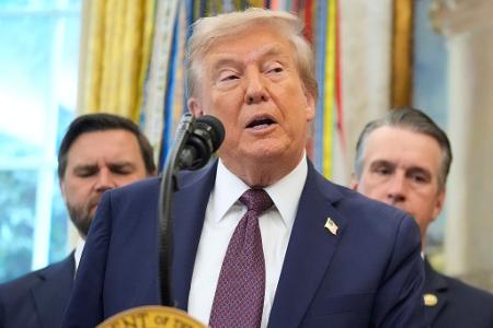 Trump kämpft gegen Drogenkartelle. 