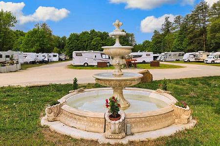 Wohnmobilpark Grünberg, Brunnen