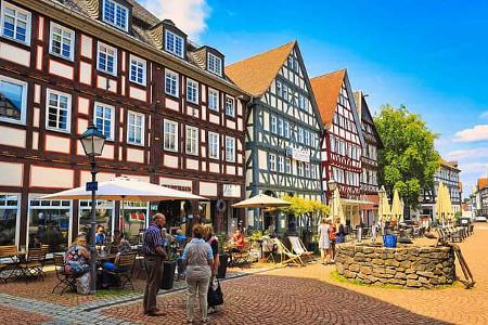 Wohnmobilpark Grünberg, Marktplatz Grünberg