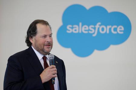 Die Vision von Salesforce-Chef Marc Benioff ist, den Kundendienst mit Hilfe von KI umzukrempeln. (Archivbild) Die Vision von Salesforce-Chef Marc Benioff ist, den Kundendienst mit Hilfe von KI umzukrempeln. (Archivbild)