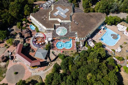 Luftbild der Niederrhein Therme