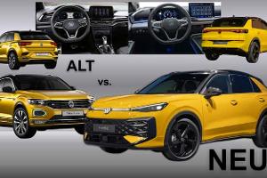 VW T-Roc alt gegen neu