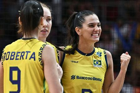 Volleyball: Türkei und Brasilien komplettieren WM-Halbfinale Volleyball: Türkei und Brasilien komplettieren WM-Halbfinale