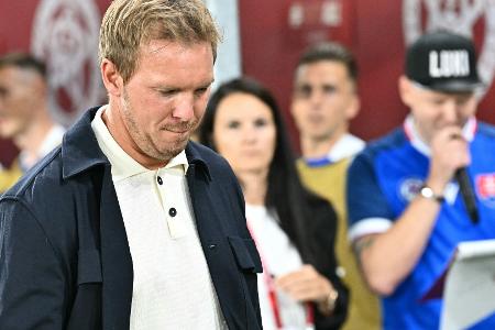 Nagelsmann kündigt Aufarbeitung an - Sorge um WM-Qualifikation Nagelsmann kündigt Aufarbeitung an - Sorge um WM-Qualifikation