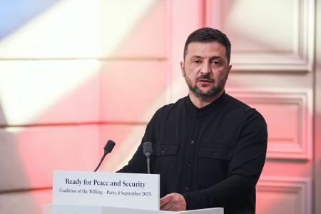 Der ukrainische Staatschef Selenskyj drängt auf einen EU-Beitritt seines Landes. 