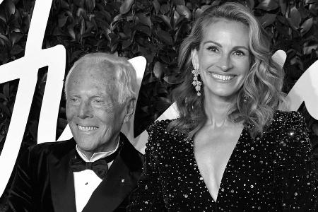 Giorgio Armani gestorben: Prominente trauern um eine Legende Giorgio Armani gestorben: Prominente trauern um eine Legende