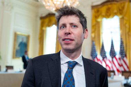 Auch OpenAI-Chef Sam Altman, die Entwicklerfirma von ChatGPT, war dabei.
