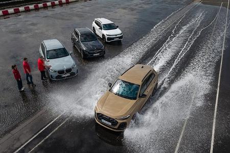 Audi Q5, Mercedes GLC, BMW X3, VW Tayron