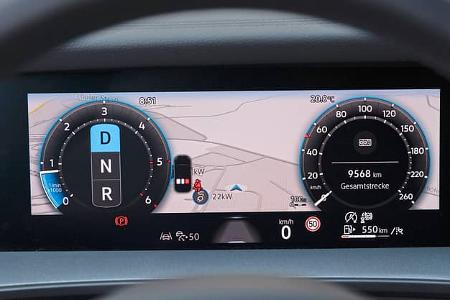 VW Tayron, Digital Tacho