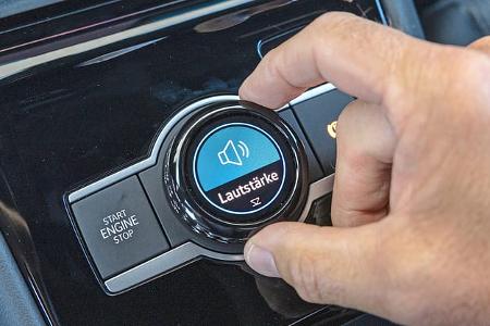 VW Tayron, Drehregler Lautstärke
