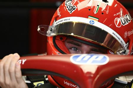 Leclerc ganz nah dran: Ferrari hofft auf Pole Position