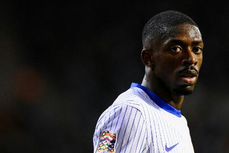 Schock für PSG: Dembélé wochenlang verletzt