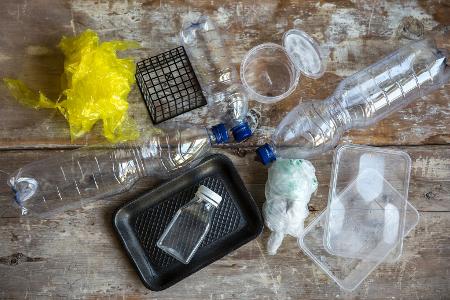 Verpackungen nur ausgewaschen