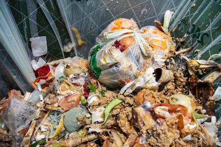 Bioplastik in die Biotonne