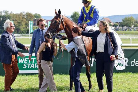 Großer Preis von Baden: Goliath mit Start-Ziel-Sieg Großer Preis von Baden: Goliath mit Start-Ziel-Sieg