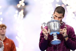 Alcaraz auf dem Thron: "Auch euer Erfolg"