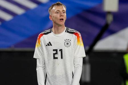 Maximilian Beier (ab 61.) - Note: 3,0 - Irritierte vor dem 2:1 durch seinen Laufweg die gesamte nordirische Abwehrkette. Präsentierte sich auch sonst fleißig und umtriebig. Am Ball wäre oft mehr drin gewesen.
