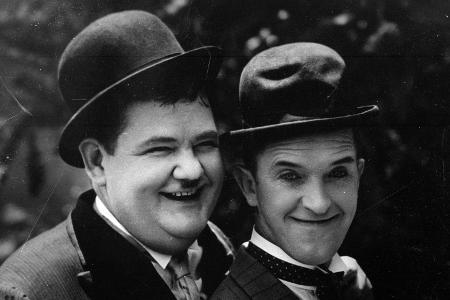 Oliver Hardy und Stan Laurel