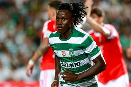 Platz 9: Geovany Quenda (Sporting Lissabon) - Gesamtrating 83,8 (Erfahrung 86,7 - Leistung 81,0)