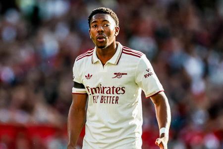 Platz 8: Myles Lewis-Skelly (FC Arsenal) - Gesamtrating 83,9 (Erfahrung 85,7 - Leistung 82,0)