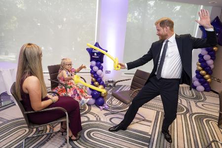 Prinz Harry ist zurück in London.