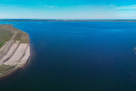 Der Cottbuser Ostsee entsteht im ehemaligen Braunkohletagebau Cottbus-Nord. (Archivbild)