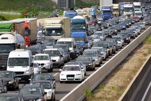 Stau Autobahn