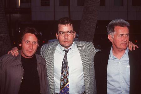 Emilio Estevez, Charlie Sheen und Martin Sheen