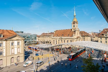 Bahnhofsvorplatz am Berner Bahnhof