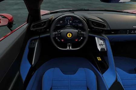 Ferrari 849 Testarossa (2025) Cockpit