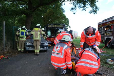 Großübung in Reichswalde. Foto: Feuerwehr Kleve