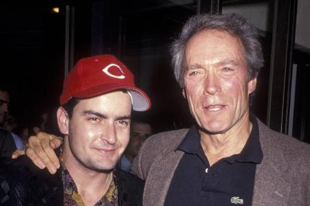 Clint Eastwood half bei Charlie Sheens Drogenentzug Clint Eastwood half bei Charlie Sheens Drogenentzug