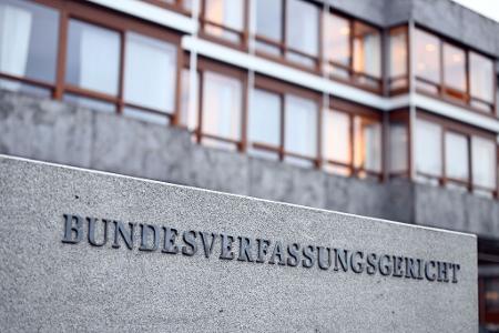 Das Bundesverfassungsgericht in Karlsruhe.