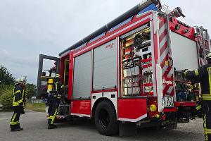 Während der Übung (Foto: Feuerwehr Celle)